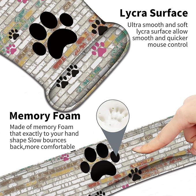 Cute Dog Paw Prints