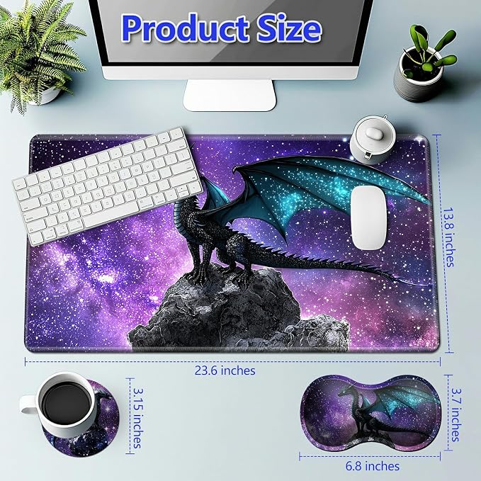 Dragon Purple Starry Sky
