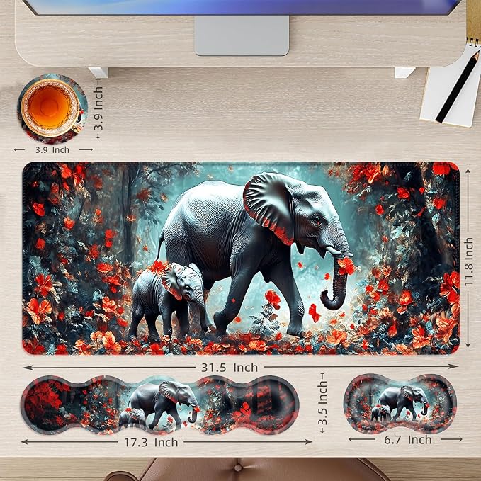 Floral Elephant