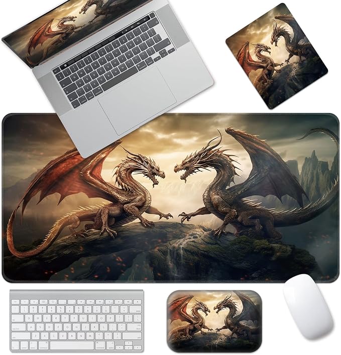 Two Dragons Fighting