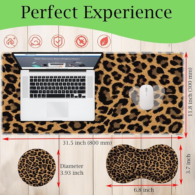 Brown Leopard Print