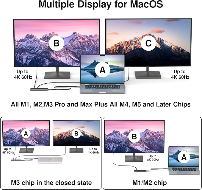 USB4 Max 8-in-1(Space Black)
