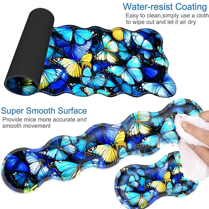 2 Colorful Butterflies