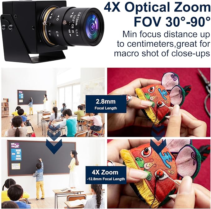 1080P Camera with 2.8-12mm Lens
