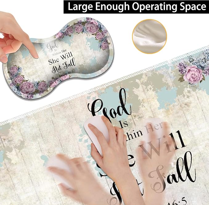 5-Psalm 46:5 Floral