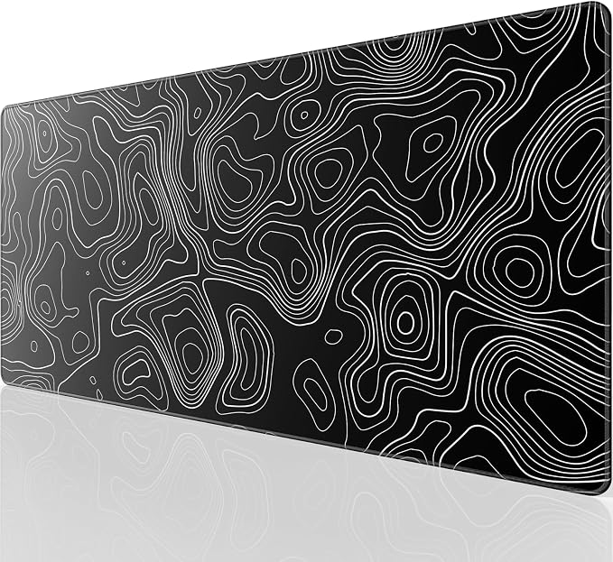 Black Topographic