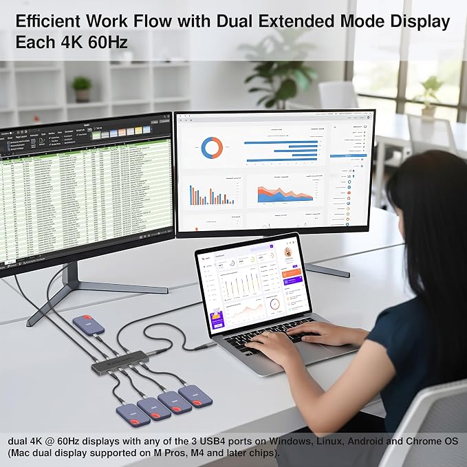 USB4 Max 8-in-1(Space Black)