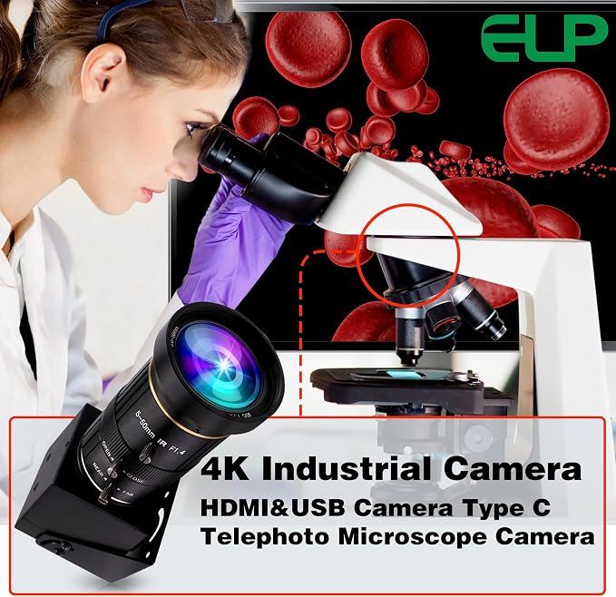 5-50mm 10X zoom lens