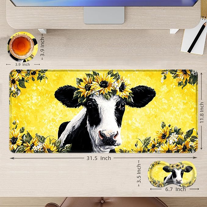 Cow With Sunflower Crown-2-24