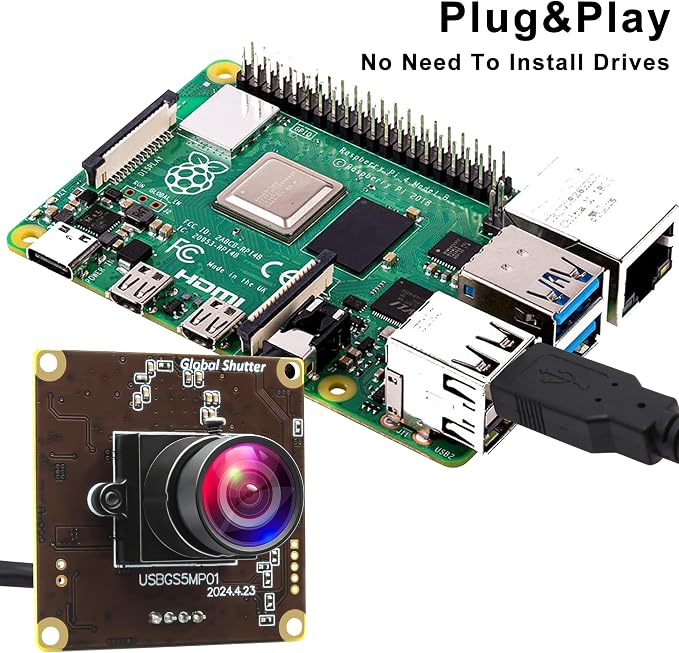 5MP Low Distortion Camera(GS)
