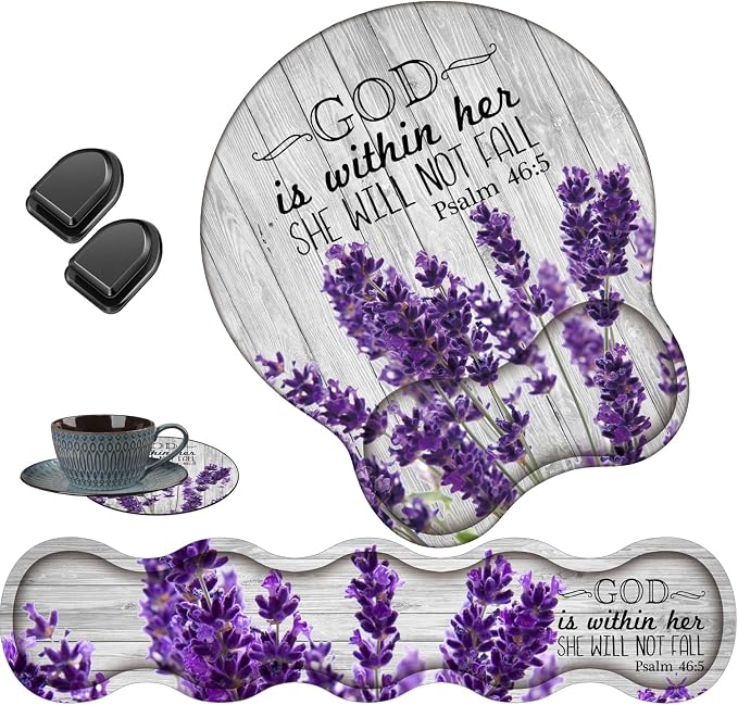 Psalm 46:5 Purple Lavender