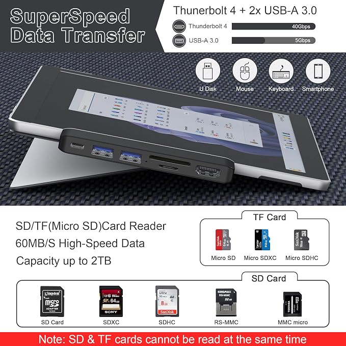 For Surface Pro 9/10/11/X