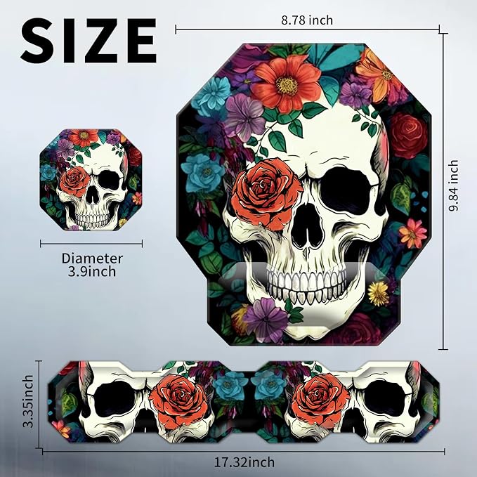 Cute Skull Flowers
