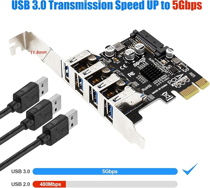 PCle-4USB