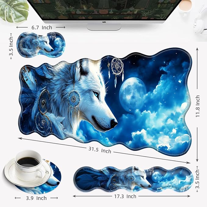 20 Wolf Dreamcatcher