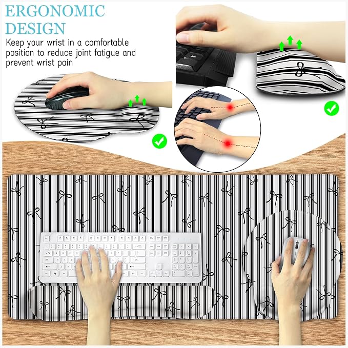 Bow Black Stripes