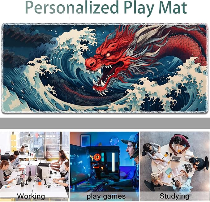 Sea Wave Red Dragon
