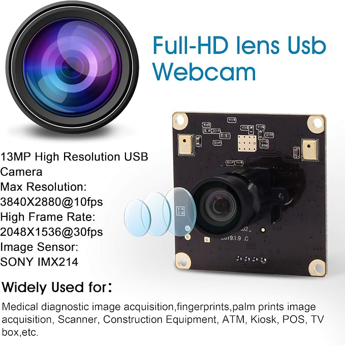 13MP Fix Lens Camera Module