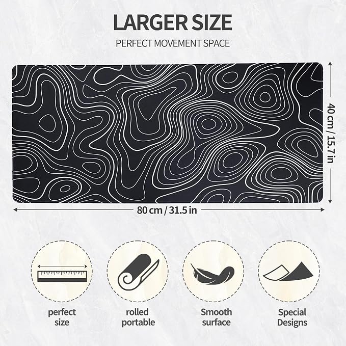 Topographic-no Wrist Rest