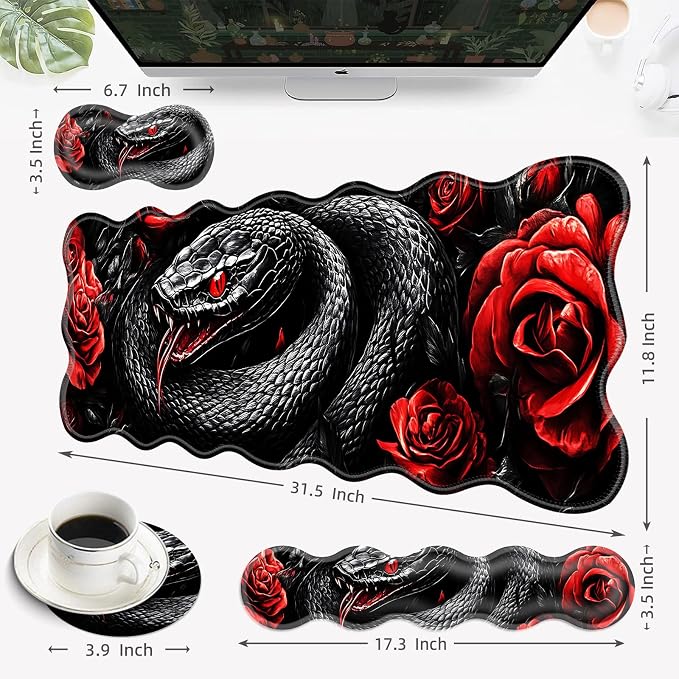 18 Snake and Roses
