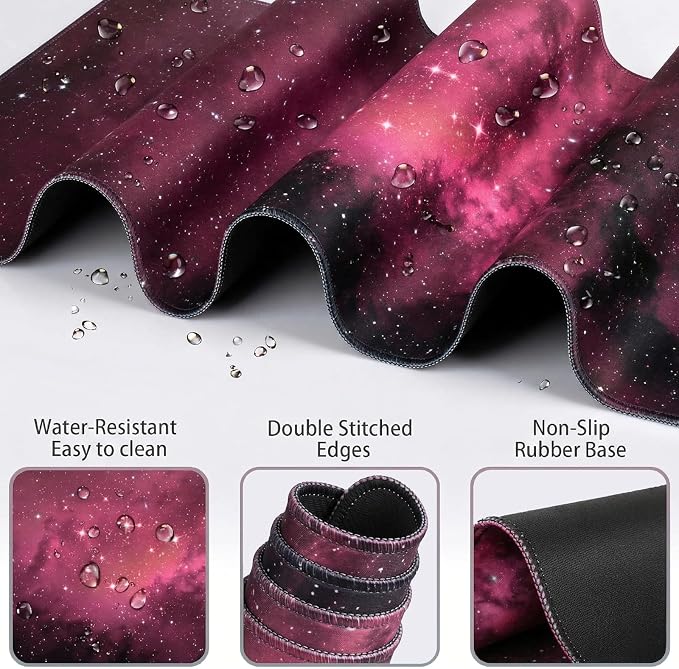 4pcs Black Pink