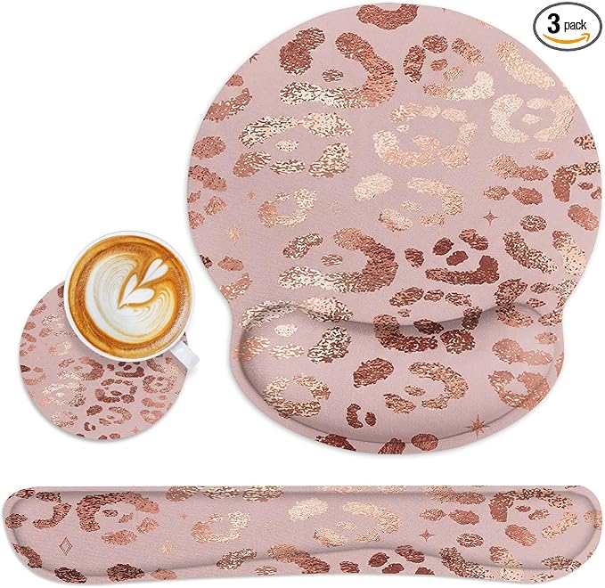 Leopard Gold Pink