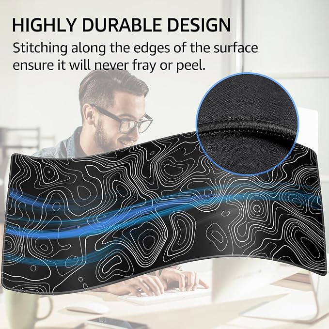 Black Topographic