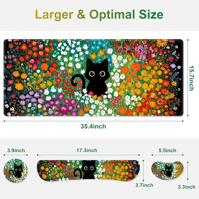 Multicolored Flower Cat