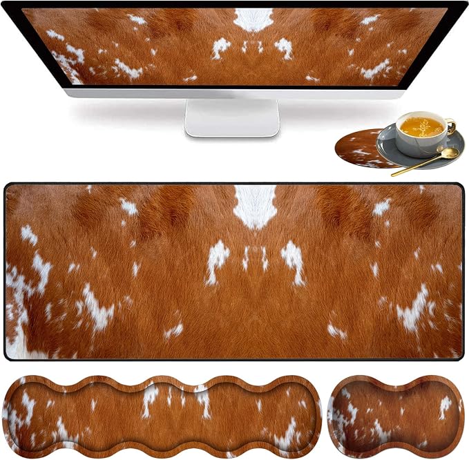 Cowhide Leopard Brown Cow
