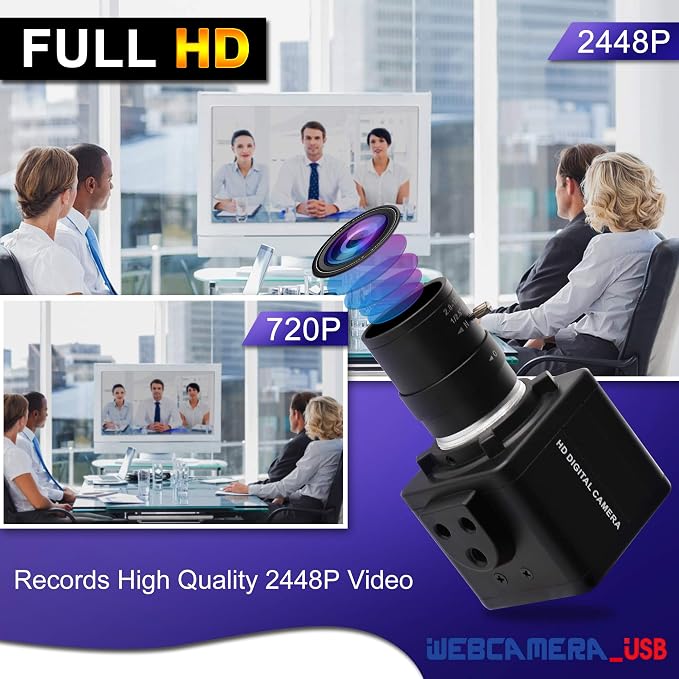 8MP 5-50mm Varifocal Camera