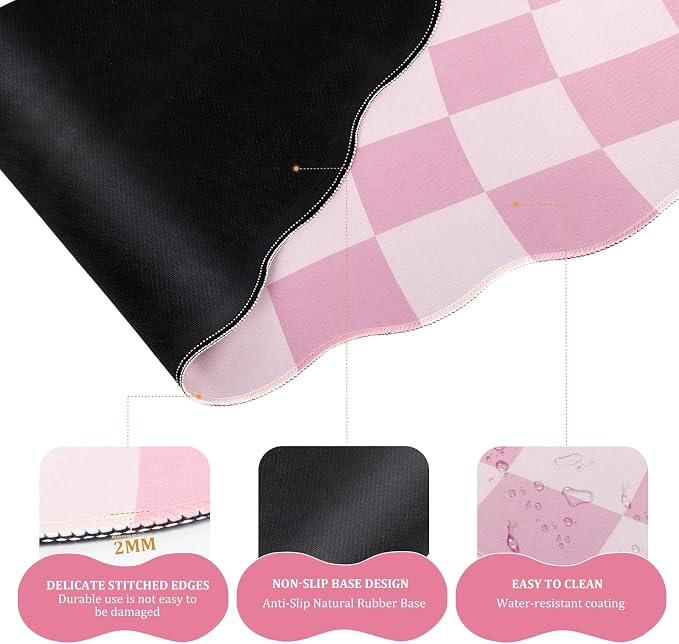 Pink Checkered
