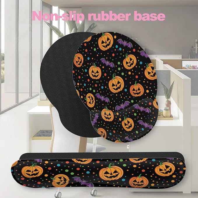 Halloween Pumpkin Bat