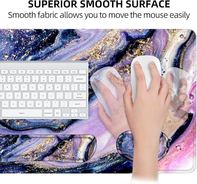 4Pcs-Purple Marble