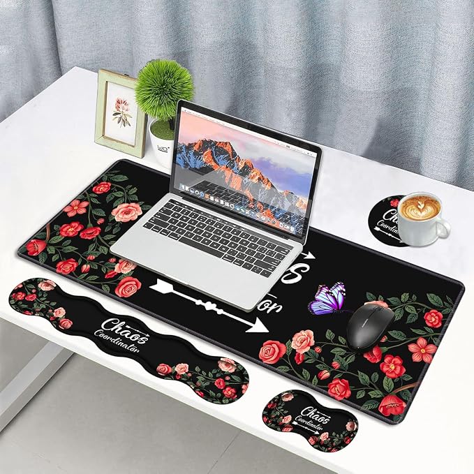 Colored Floral Quote Chaos Coordinator