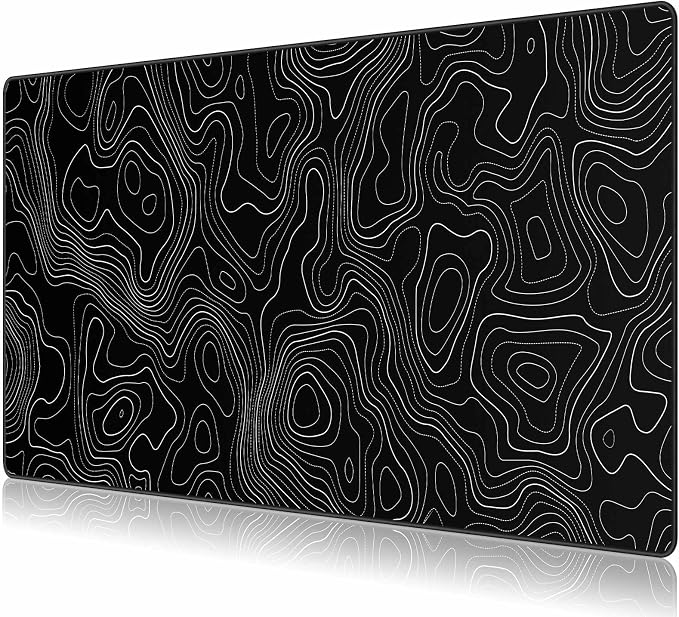 Black Topographic