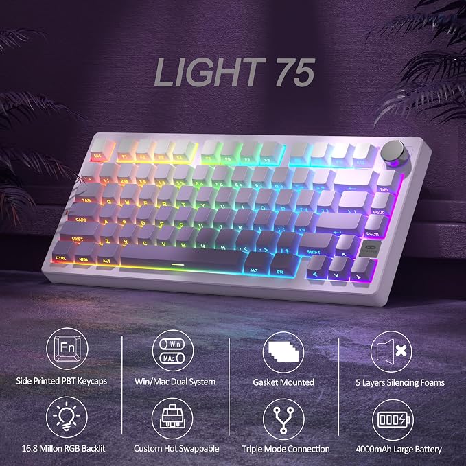 White Purple/Purple Bird Switch