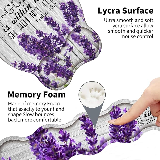 Psalm 46:5 Purple Lavender