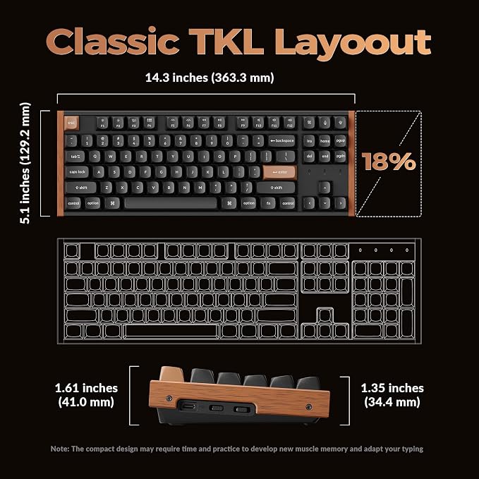 Aluminum+Wood Frame-Black
