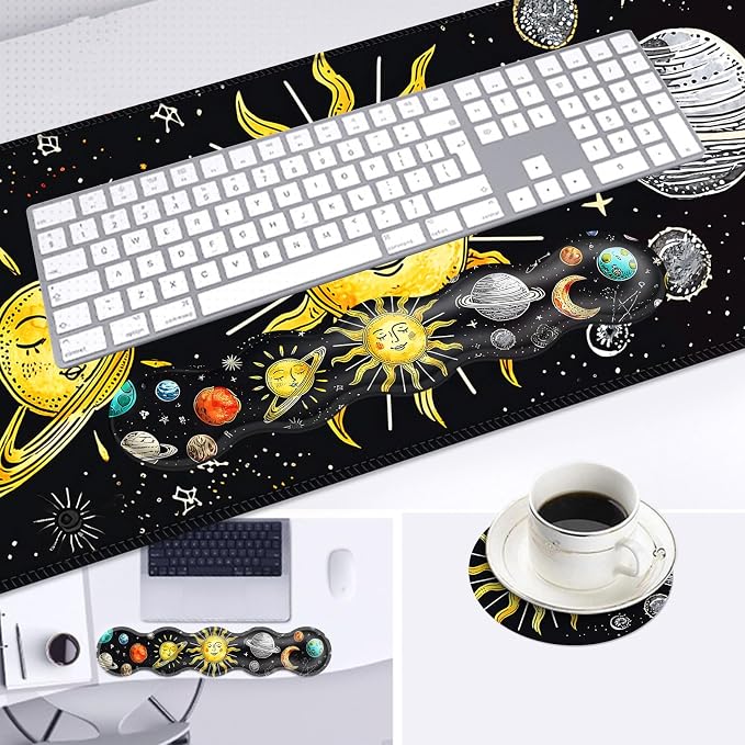 Sun and Planets in Space