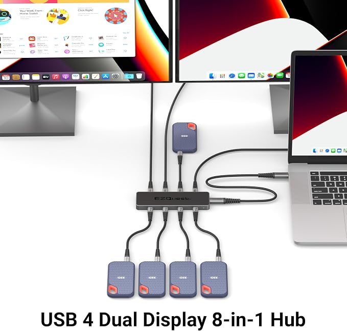 USB4 Max 8-in-1(Space Black)