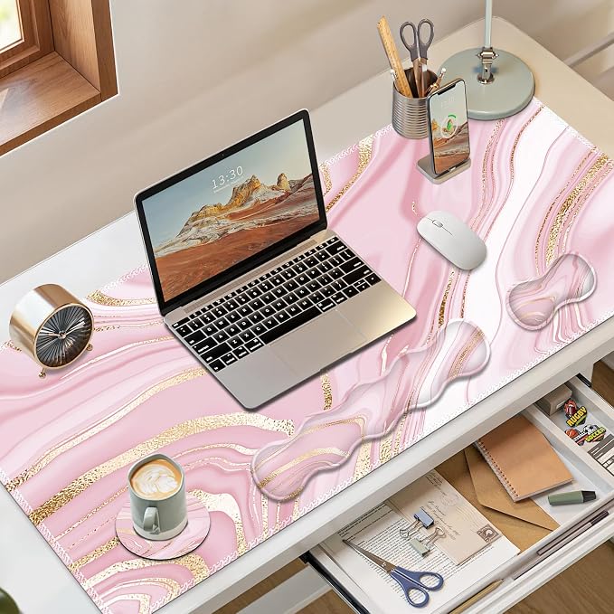 Pink Gold Marble