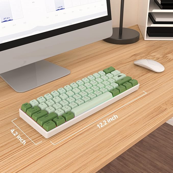 61 Matcha/ Red Switch