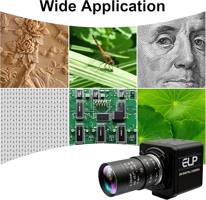 260fps USB Camera with 5-50mm Zoom Lens