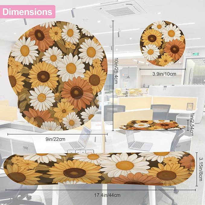 Vintage Daisy Sunflower