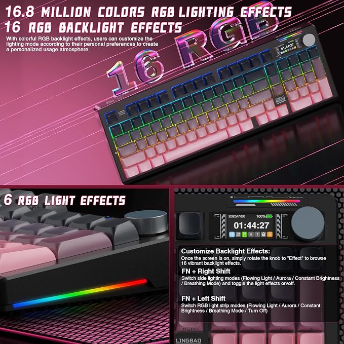 K98Pro | 10000mAh | Gradient Black Pink