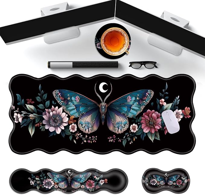 Aesthetics Floar Butterfly Moon