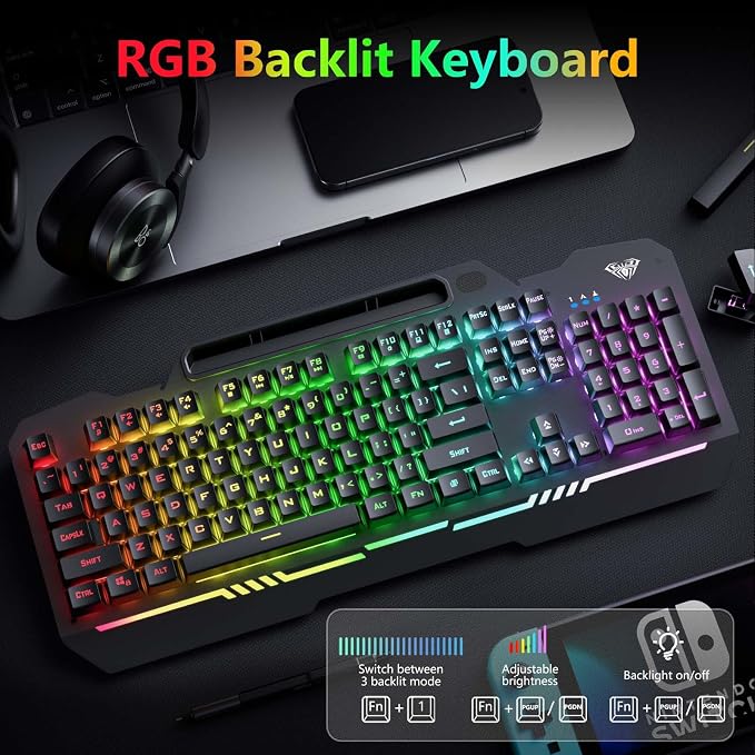 Black Keycaps + Black Panel