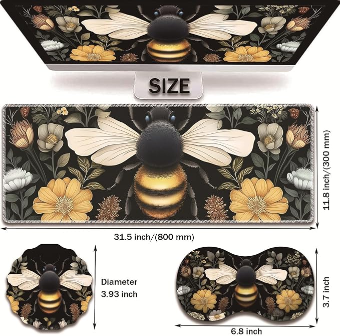 Bee and Flowers
