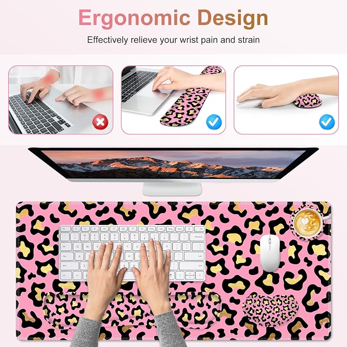 Pink Leopard Print