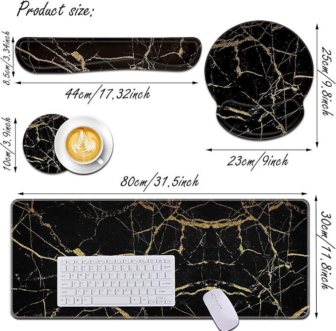 Black Gold Marble